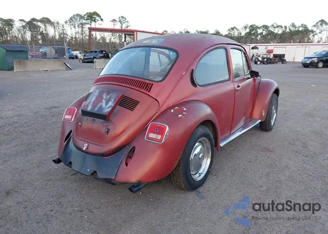 1973 Volkswagen New Beetle из США, поврежденный, VIN 1342371180